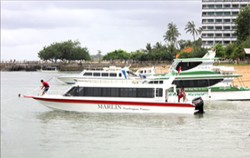 Marlin Fast Cruise, Marlin at Sanur