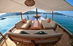 Relaxation Area,Komodo Open Trips,Open Trip 3D2N by Marvelous Deluxe Phinisi