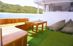Relaxation Area,Komodo Open Trips,Open Trip 3 Days 2 Nights by Nadia Deluxe Phinisi