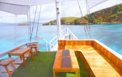 Relaxation Area,Komodo Open Trips,Open Trip 3 Days 2 Nights by Nadia Deluxe Phinisi