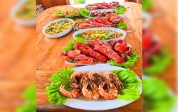 Seafood Feast,Komodo Open Trips,Open Trip 3 Days 2 Nights by Nadia Deluxe Phinisi