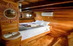 Deluxe Cabin image, KM. Natural Liveaboard Charter, Komodo Boats Charter