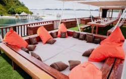 Chill Area image, Open Trip Komodo 3D2N by Ocean Pro Luxury Phinisi, Komodo Open Trips