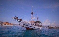 on Port,Komodo Boats Charter,Derya Phinisi