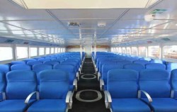 Ostina Fast Boat, Gili Islands Transfer, Inside
