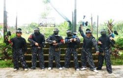 Pertiwi Paint Ball, Star the game