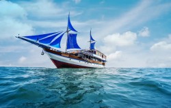 Mutiara Cruise Luxury Phinisi, Komodo Boats Charter, Mutiara Phinisi