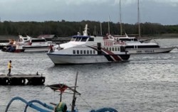 Gogun Express, Nusa Penida Fast boats, Port in Serangan