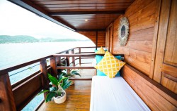 Private Balcony image, Open Trip Komodo 3D2N by Pelita Arunika Deluxe Phinisi, Komodo Open Trips