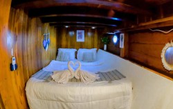 Komodo Open Trip 3D2N by Bajo Ocean Star Deluxe Phinisi, Bos - Private Cabin Lower Deck