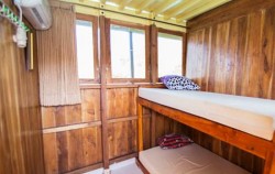 Room with AC,Komodo Boats Charter,Phinisi Sea Villa