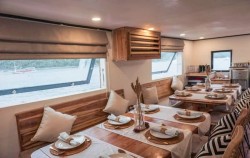 Dining Room 2,Komodo Open Trips,Komodo Open Trip 3D2N by Sea Familia Luxury Phinisi