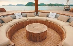 Relaxation Area image, Komodo Open Trip 3D2N by Sea Familia Luxury Phinisi, Komodo Open Trips