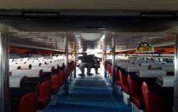 Sekar Jaya Fast Boat, Sekar Jaya inside