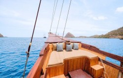 Front Deck,Komodo Open Trips,Open Trip Komodo 2D1N by Senada Luxury Phinisi