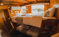 Bos - Share Cabin image, Komodo Open Trip 3D2N by Bajo Ocean Star Deluxe Phinisi, Komodo Open Trips