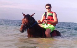 Swimming with Horse image, Marine Activities in Serangan, Serangan Watersports