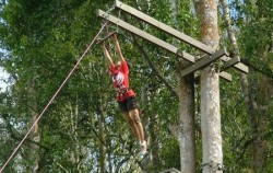Tarzan Jumps,Fun Adventures,Bali Treetop Park