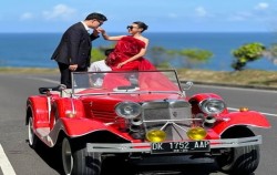 Red Marvia Classic image, Bali Classic Vintage Car, Bali Car Charter