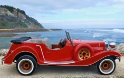 Red Marvia Classic image, Bali Classic Vintage Car, Bali Car Charter