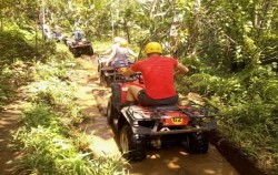 Cycling & ATV Ride, Wet Track ATV